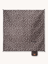 Cocoa Shore – koc piknikowy i plażowy (izolowany) 200 x 200 cm – XXL Mata piknikowa z recyklingowanego PET – wodoodporna i ocieplająca