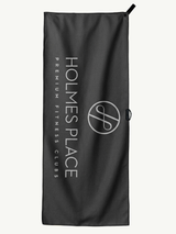 Holmes Place – ręcznik sportowy z magnesem i kieszenią zapinaną na zamek błyskawiczny